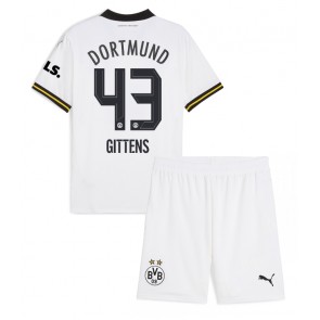 Borussia Dortmund Jamie Bynoe-Gittens #43 Dětské Alternativní dres komplet 2024-25 Krátký Rukáv (+ trenýrky)